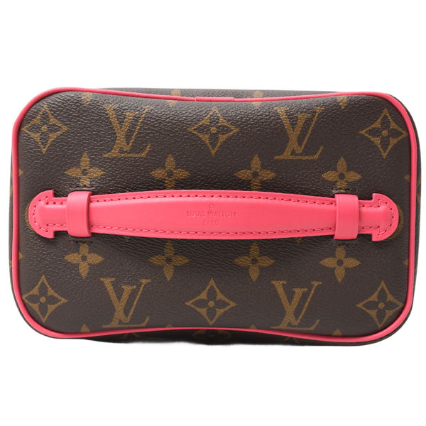 ルイヴィトン バッグ レディース ニースミニ バニティバッグ ポーチ モノグラム PVC ピンク Louis Vuitton M46767 未使用展示品