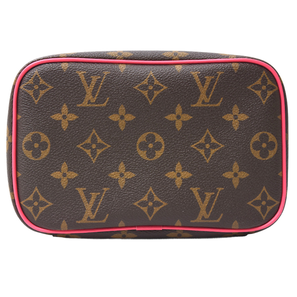 ルイヴィトン バッグ レディース ニースミニ バニティバッグ ポーチ モノグラム PVC ピンク Louis Vuitton M46767 未使用展示品