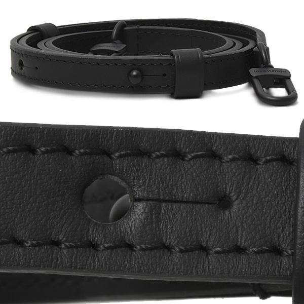 ルイヴィトン バッグ メンズ ピコSロック ショルダーバッグ ハンドバッグ トリヨンモノグラム レザー ノワール Louis Vuitton M83148 中古