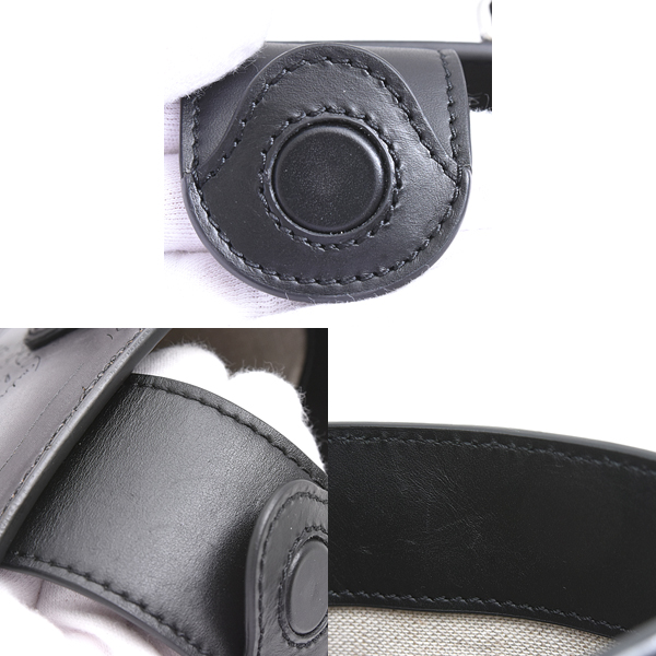 ベルルッティ バッグ メンズ カリグラフィ トゥジュール ガリバー ショルダーバッグ スクリットレザー グレー Berluti 中古