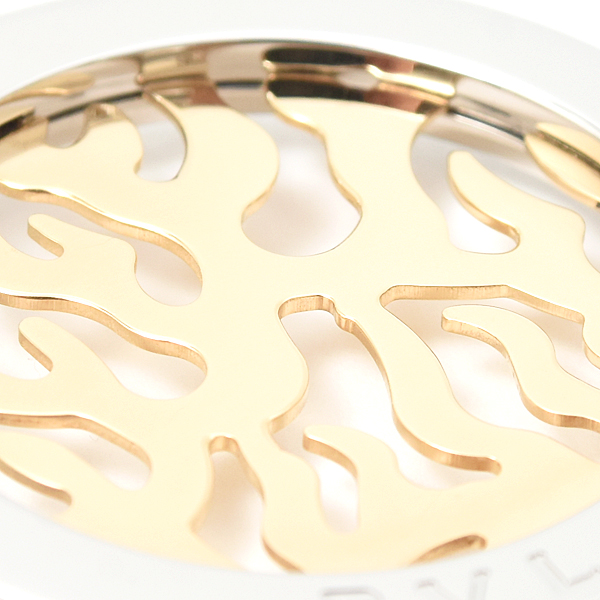 ブルガリ ペンダント メンズ トンド ファイヤー ペンダントトップ ステンレス ゴールド BVLGARI SS×750YG 中古