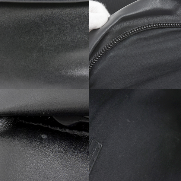 バレンシアガ バッグ メンズ レディース ボディバッグ ベルトバッグ ブラック ソフトレザー 695517 BALENCIAGA 中古