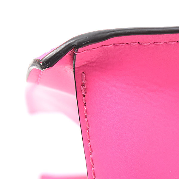 ヴァレンティノ バッグ レディース ヴァレンチノ Vロゴ 大型トートバッグ ハンドバッグ レザー ピンク VALENTINO 中古