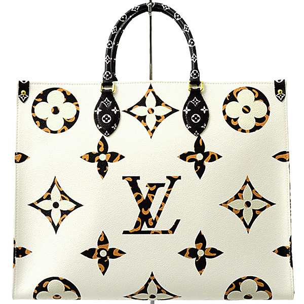 ルイヴィトン バッグ レディース オンザゴーGM 2WAY モノグラムジャングル Louis Vuitton M44675 中古