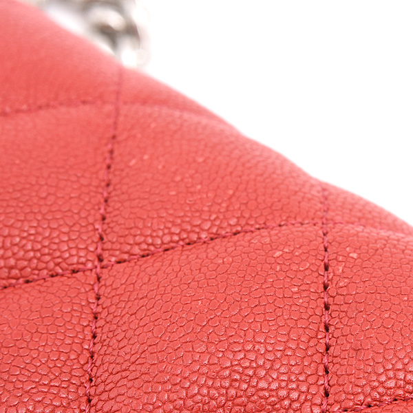 シャネル バッグ レディース ボーイシャネル チェーンウォレット キャビアスキン レッド CHANEL 中古