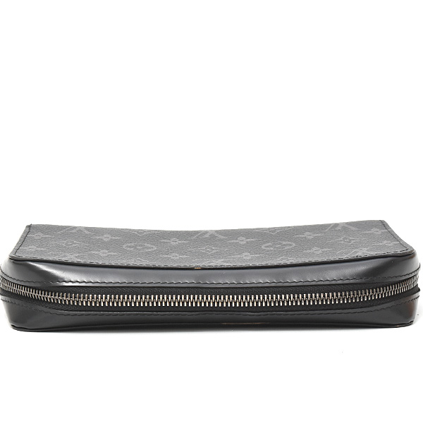 ルイヴィトン 財布 メンズ モノグラムエクリプス ジッピーXL ラウンドファスナー財布 大型 Louis Vuitton M61698 中古
