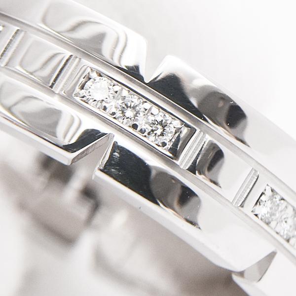 カルティエ タンクフランセーズ ダイヤ リング 750(WG) カルティエ タンクフランセーズ リング｜郡山のまじめな買取専門店Tamaki
