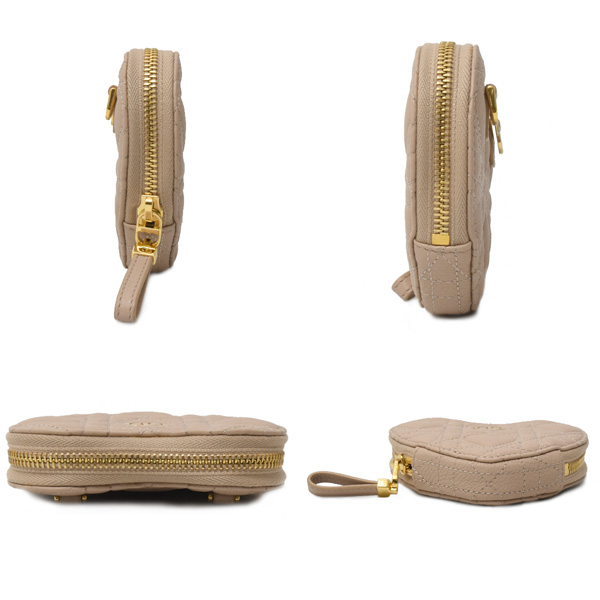 クリスチャンディオール バッグ レディース Caro チェーン ハート ポーチ チェーンショルダーバッグ ピンク系 Christian Dior S5097UNID_M02N 中古
