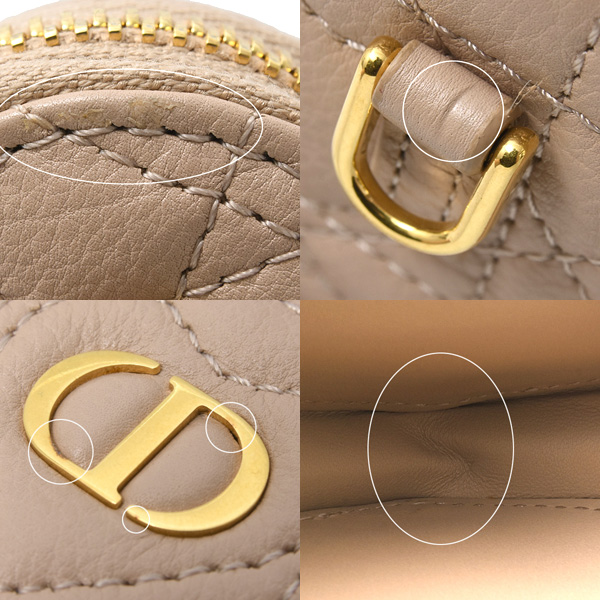 クリスチャンディオール バッグ レディース Caro チェーン ハート ポーチ チェーンショルダーバッグ ピンク系 Christian Dior S5097UNID_M02N 中古