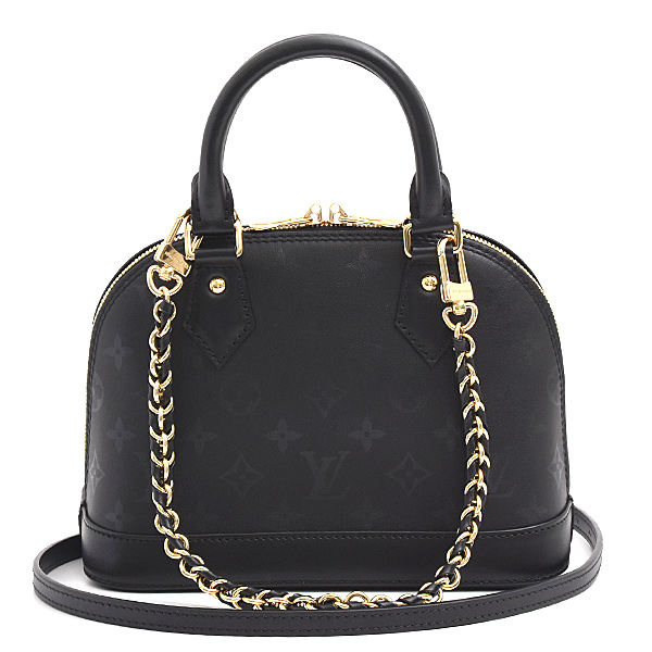 ルイヴィトン バッグ レディース モノグラムインク アルマBB 2WAYハンドバッグ ブラック Louis Vuitton M3A843 未使用展示品