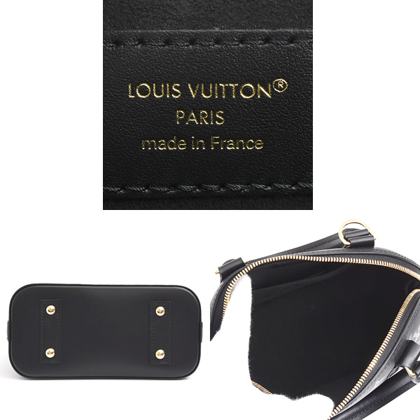 ルイヴィトン バッグ レディース モノグラムインク アルマBB 2WAYハンドバッグ ブラック Louis Vuitton M3A843 未使用展示品
