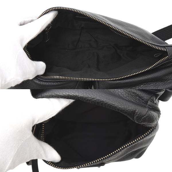 ドルチェ&ガッバーナ バッグ レディース メンズ ベルトバッグ クロスボディ ショルダー レザー NERO DOLCE&GABBANA BP1784 中古