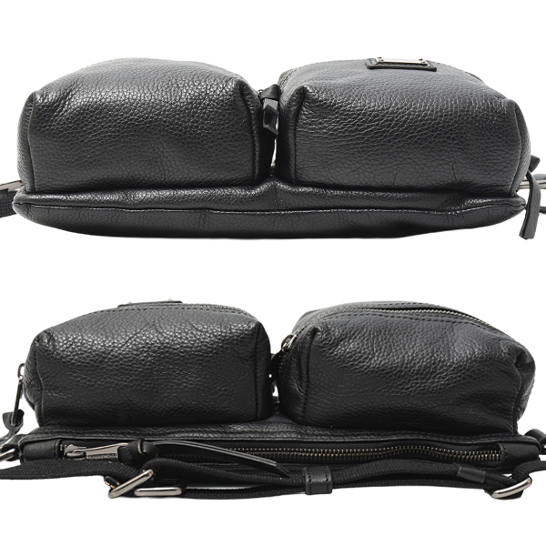 ドルチェ&ガッバーナ バッグ レディース メンズ ベルトバッグ クロスボディ ショルダー レザー NERO DOLCE&GABBANA BP1784 中古