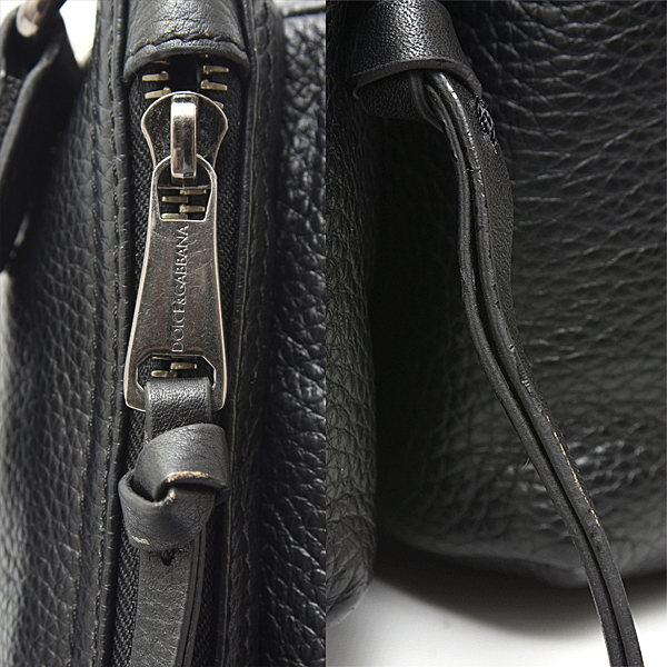 ドルチェ&ガッバーナ バッグ レディース メンズ ベルトバッグ クロスボディ ショルダー レザー NERO DOLCE&GABBANA BP1784 中古