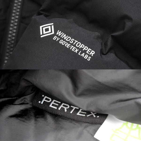 ザ・ノースフェイス ダウンジャケット メンズ レディース EX ビレイヤーパーカ ゴアテックス XSサイズ ブラック THE NORTH FACE 中古