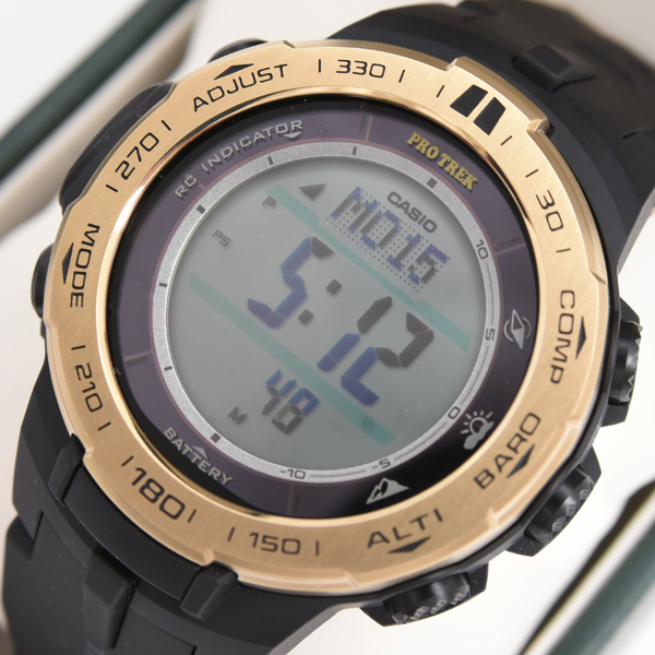 カシオ 時計 メンズ プロトレック タフソーラー ラバーベルト CASIO PRW-3100YC 中古