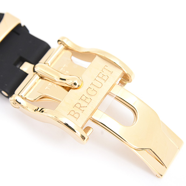 ブレゲ 時計 メンズ マリーン2 クロノグラフ 裏スケ 自動巻 シルバー文字盤 750YG BREGUET 5827BA125ZU 中古