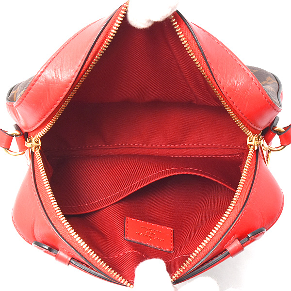 ルイヴィトン バッグ レディース モノグラム サントンジュ ショルダーバッグ コクリコ Louis Vuitton M43556 中古