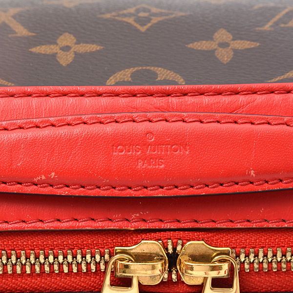ルイヴィトン バッグ レディース モノグラム サントンジュ ショルダーバッグ コクリコ Louis Vuitton M43556 中古