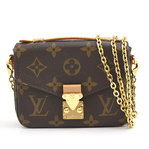 ルイヴィトン バッグ レディース ミクロ メティス 2WAY ミニ ショルダーバッグ モノグラム Louis Vuitton M81267 中古
