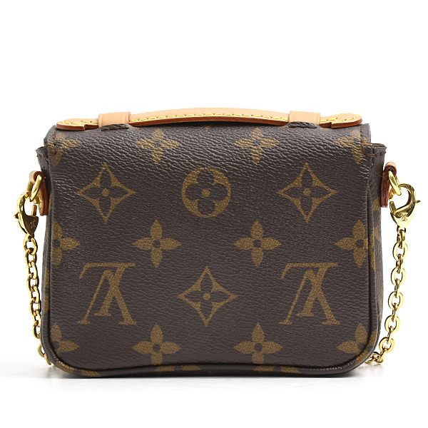 ルイヴィトン バッグ レディース ミクロ メティス 2WAY ミニ ショルダーバッグ モノグラム Louis Vuitton M81267 中古