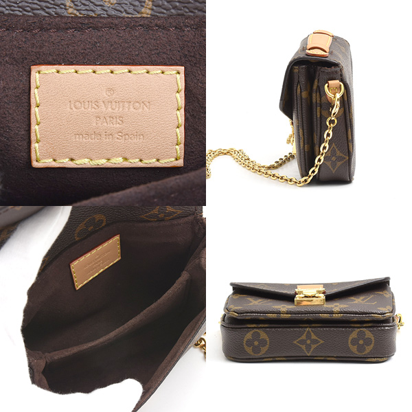 ルイヴィトン バッグ レディース ミクロ メティス 2WAY ミニ ショルダーバッグ モノグラム Louis Vuitton M81267 中古