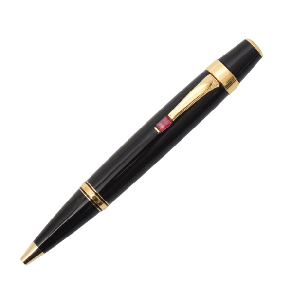 モンブラン 文房具 メンズ レディース ボールペン ボエム 1Pレッドストーン ブラック ゴールド レジン ブラック MONTBLANC 中古