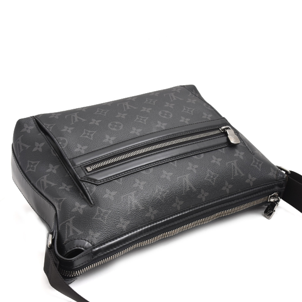 ルイヴィトン バッグ メンズ オディセメッセンジャーPM ショルダーバッグ モノグラムエクリプス Louis Vuitton M44223 中古