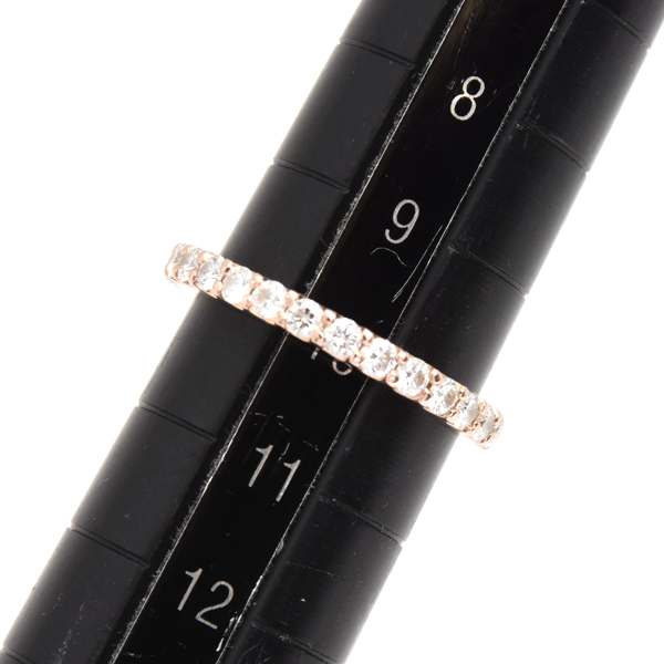 ポンテヴェキオ 指輪 レディース ダイヤモンド リング D0.53ct 10号 ピンクゴールド  Ponte Vecchio K18PG 中古