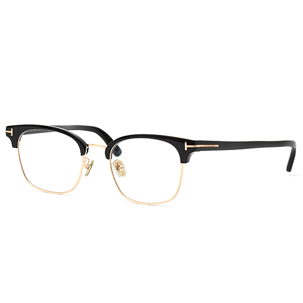 トムフォード メガネ メンズ サーモントブロー アジアンフィット サングラス プラスチック ブラック FT6001-K-B TOM FORD 中古
