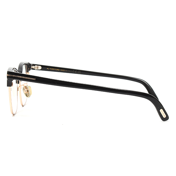 トムフォード メガネ メンズ サーモントブロー アジアンフィット サングラス プラスチック ブラック FT6001-K-B TOM FORD 中古