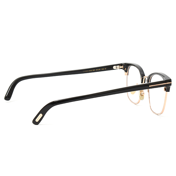 トムフォード メガネ メンズ サーモントブロー アジアンフィット サングラス プラスチック ブラック FT6001-K-B TOM FORD 中古