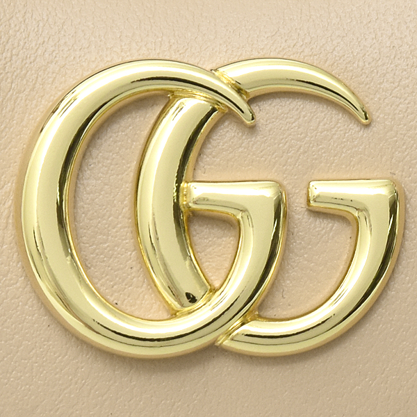 グッチ バッグ レディース GGマトラッセ ミニバッグ ハンドバッグ ショルダーバッグ ベージュ系 GUCCI 739736 中古