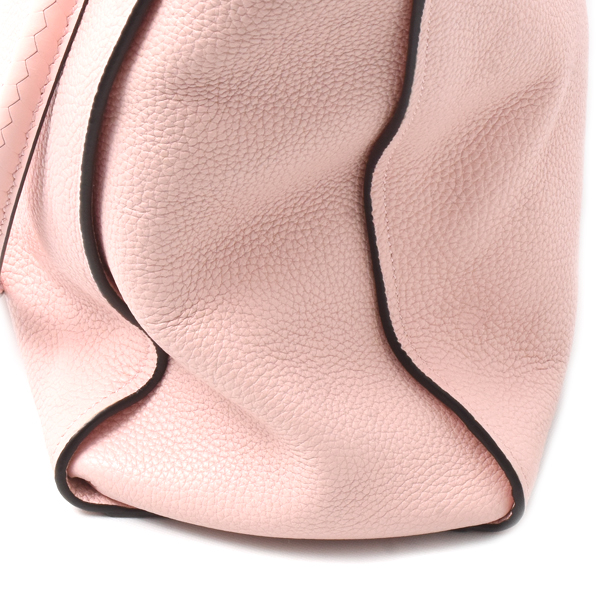 サルヴァトーレ フェラガモ バッグ レディース ガンチーニ ハンドバッグ トートバッグ カーフ ピンク AU-21 0914 Salvatore Ferragamo 中古