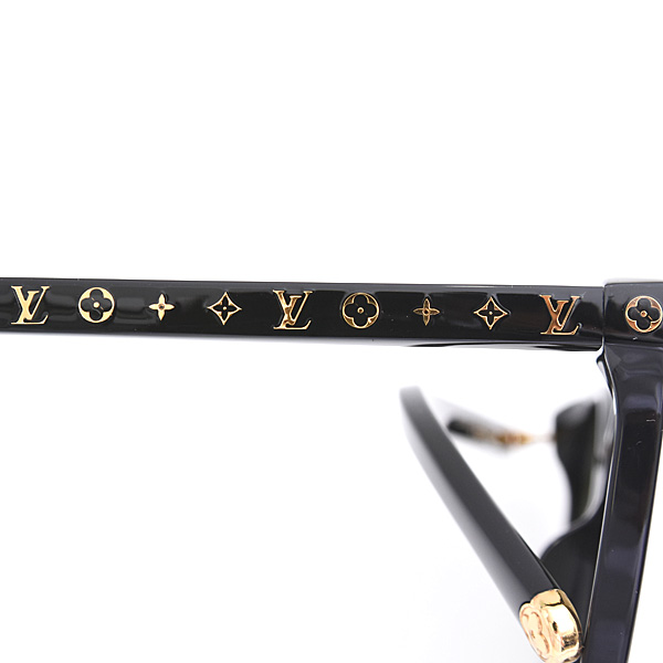 ルイヴィトン サングラス メンズ レディース マイモノグラム ライト キャットアイ ブラック Louis Vuitton Z1657E 中古