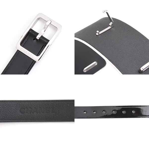 シャネル 時計 レディース J12 XS ダイヤモンド 電池式 ブラック文字盤 セラミック CHANEL H4663 中古