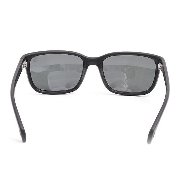 モンクレール サングラス レディース メンズ ウェリントン ロゴ ブラック プラスチック MONCLER OME8002 中古