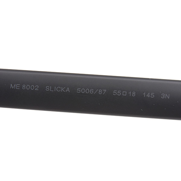 モンクレール サングラス レディース メンズ ウェリントン ロゴ ブラック プラスチック MONCLER OME8002 中古