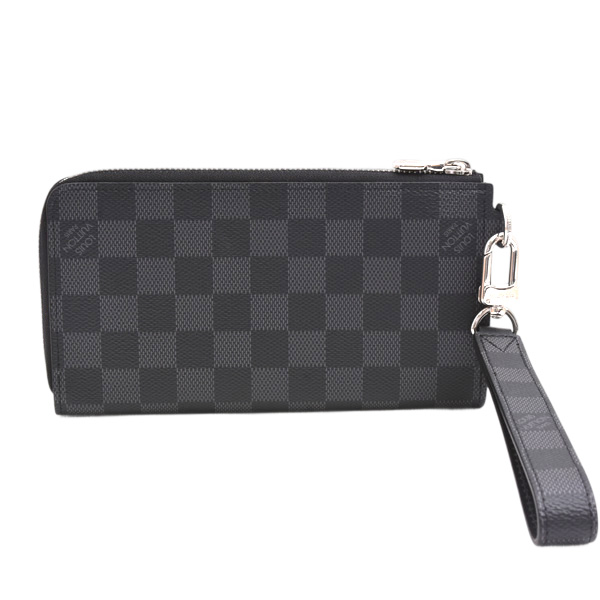 ルイヴィトン バッグ メンズ ジッピー ドラゴンヌ 長財布 ダミエグラフィット Louis Vuitton N60379 中古