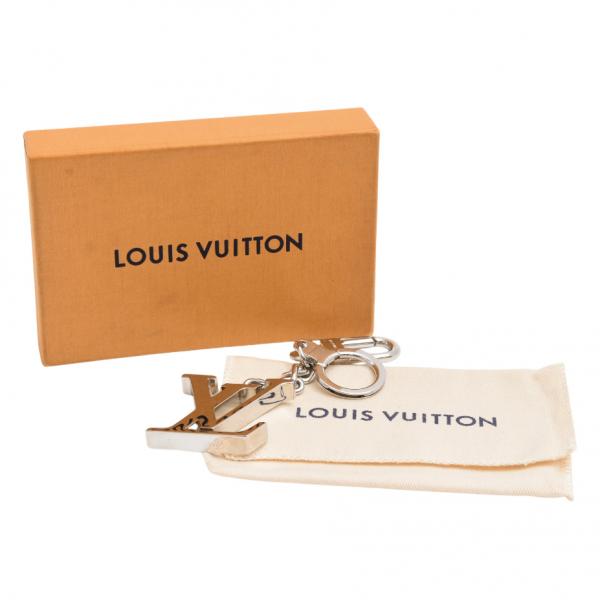 ルイヴィトン キーホルダー メンズ レディース ポルトクレイニシャル メタル シルバーカラー M65071 Louis Vuitton 中古