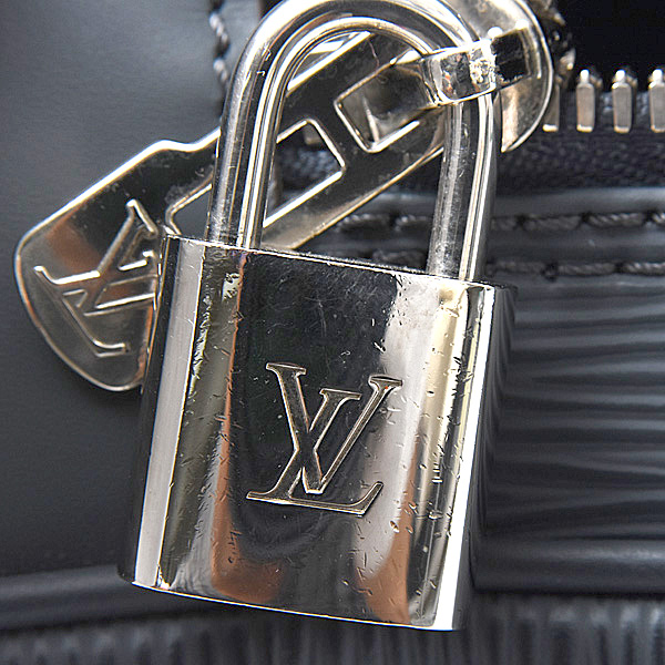 ルイヴィトン バッグ メンズ エピ ポルトドキュマンヴォワヤージュ ブリーフケース ビジネスバッグ ブルーグレー Louis Vuitton M54472 中古