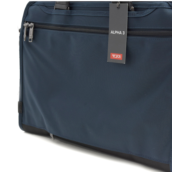 トゥミ バッグ メンズ オーガナイザー ポートフォリオ ブリーフ ナイロン ビジネスバッグ アルファ3 ネイビー ブラック TUMI 117300 中古