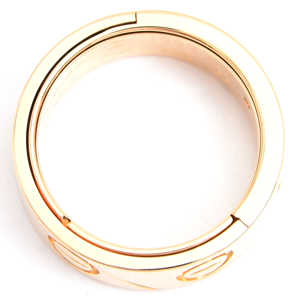 カルティエ 指輪 ユニセックス アストロ ラブ リング 55号 イエローゴールド Cartier 750YG 中古