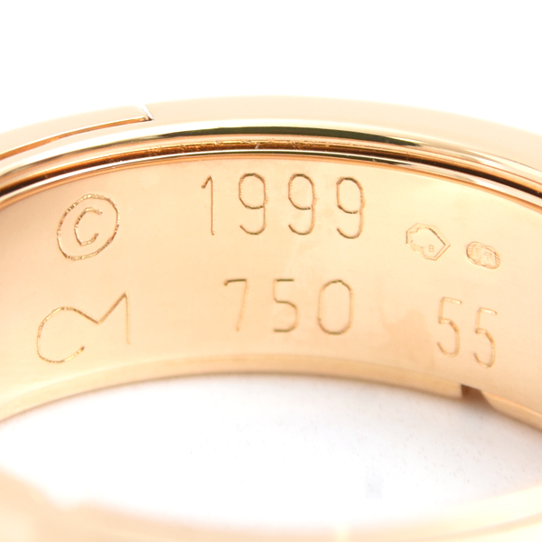 カルティエ 指輪 ユニセックス アストロ ラブ リング 55号 イエローゴールド Cartier 750YG 中古