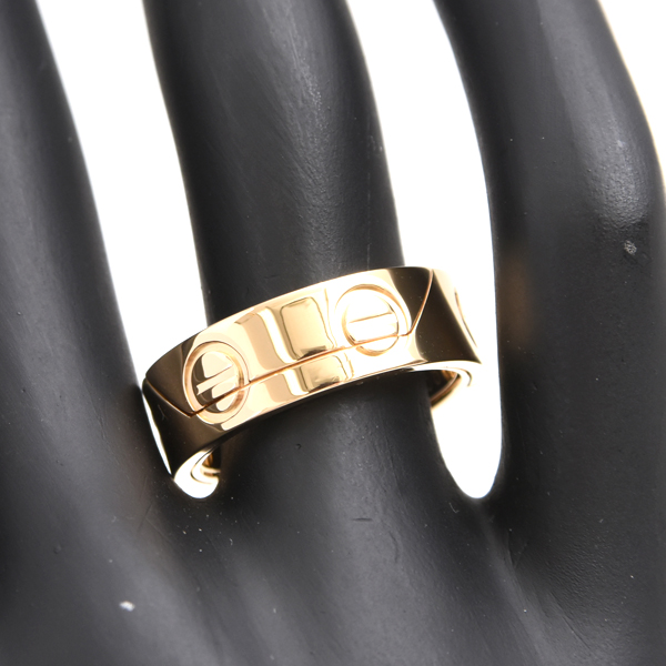 カルティエ 指輪 ユニセックス アストロ ラブ リング 55号 イエローゴールド Cartier 750YG 中古
