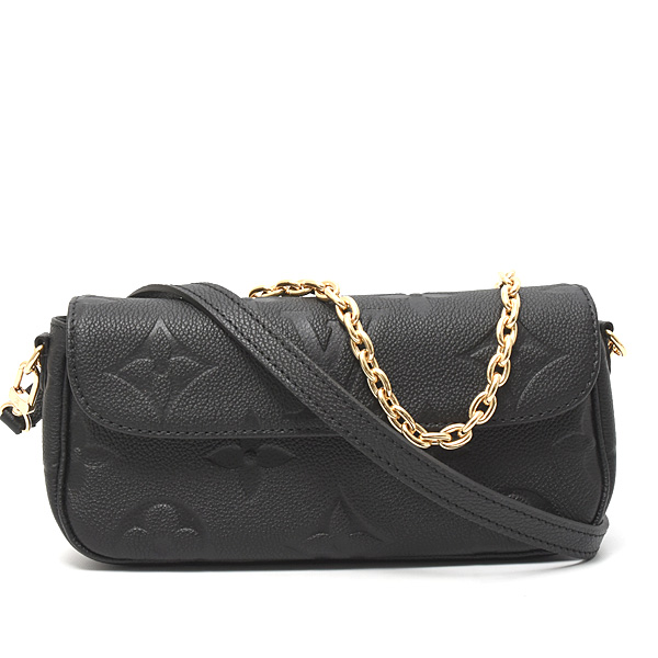 ルイヴィトン バッグ レディース モノグラムアンプラント ウォレット オン チェーン アイビー ノワール Louis Vuitton M82154 未使用展示品