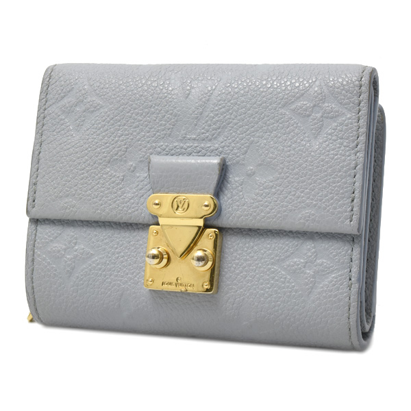 ルイヴィトン 財布 レディース ポルトフォイユ メティス コンパクトウォレット アンプラント ブルーアワー Louis Vuitton M82926 中古