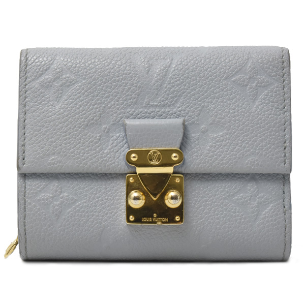 ルイヴィトン 財布 レディース ポルトフォイユ メティス コンパクトウォレット アンプラント ブルーアワー Louis Vuitton M82926 中古