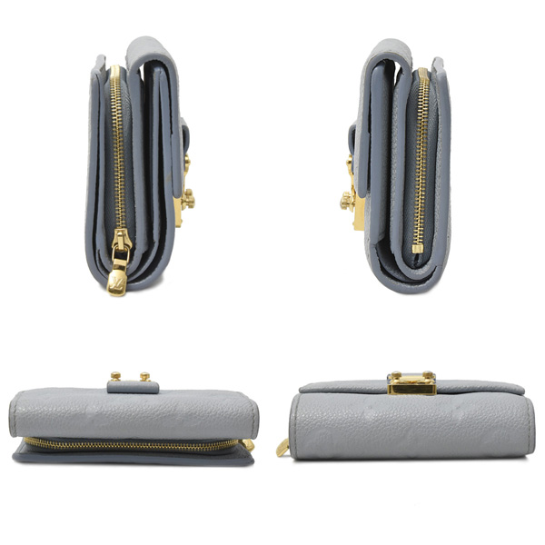 ルイヴィトン 財布 レディース ポルトフォイユ メティス コンパクトウォレット アンプラント ブルーアワー Louis Vuitton M82926 中古