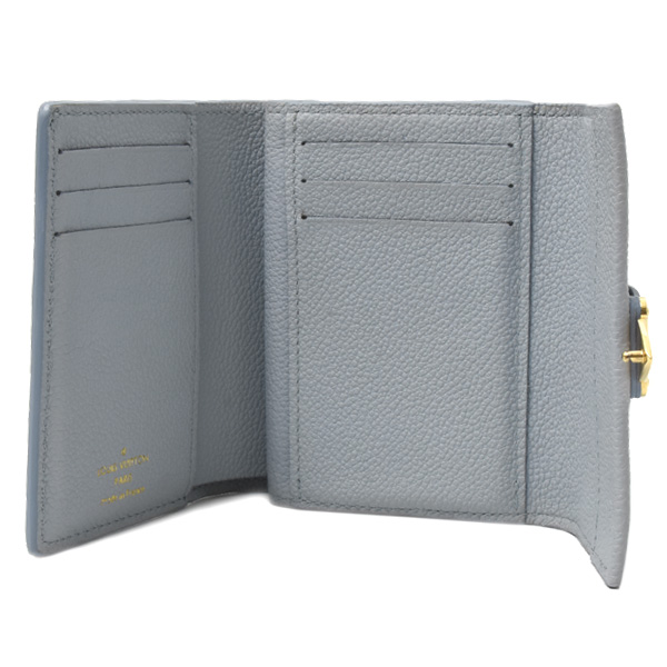 ルイヴィトン 財布 レディース ポルトフォイユ メティス コンパクトウォレット アンプラント ブルーアワー Louis Vuitton M82926 中古